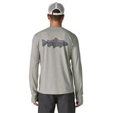 Bluza Barbati Patagonia M Capilene Cool Sun Fitz Roy Trout   Bluza Barbati Patagonia M Capilene Cool Sun Fitz Roy Trout