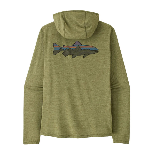 Bluza Barbati Patagonia M Capilene Cool Sun Hoody Fitz Roy Trout   Bluza Barbati Patagonia M Capilene Cool Sun Hoody Fitz Roy Trout