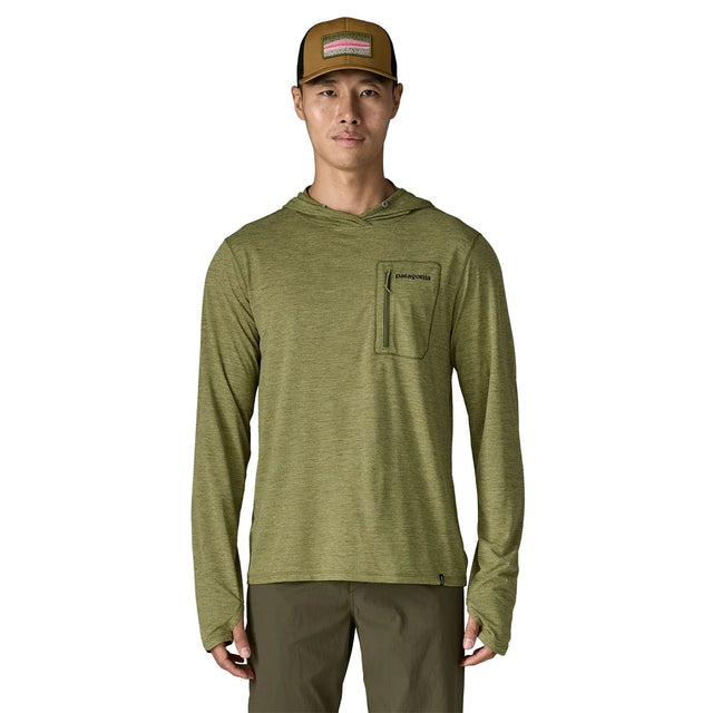 Bluza Barbati Patagonia M Capilene Cool Sun Hoody Fitz Roy Trout   Bluza Barbati Patagonia M Capilene Cool Sun Hoody Fitz Roy Trout