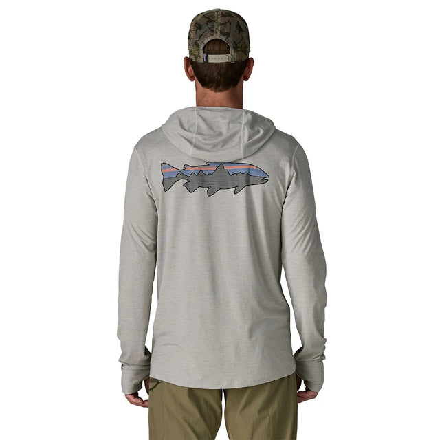 Bluza Barbati Patagonia M Capilene Cool Sun Hoody Fitz Roy Trout   Bluza Barbati Patagonia M Capilene Cool Sun Hoody Fitz Roy Trout
