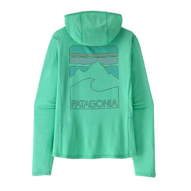 Bluza Femei Patagonia W Capilene Cool Sun Hoody Peak Visions   Bluza Femei Patagonia W Capilene Cool Sun Hoody Peak Visions