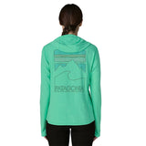 Bluza Femei Patagonia W Capilene Cool Sun Hoody Peak Visions   Bluza Femei Patagonia W Capilene Cool Sun Hoody Peak Visions