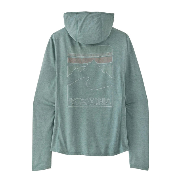 Bluza Femei Patagonia W Capilene Cool Sun Hoody Peak Visions   Bluza Femei Patagonia W Capilene Cool Sun Hoody Peak Visions