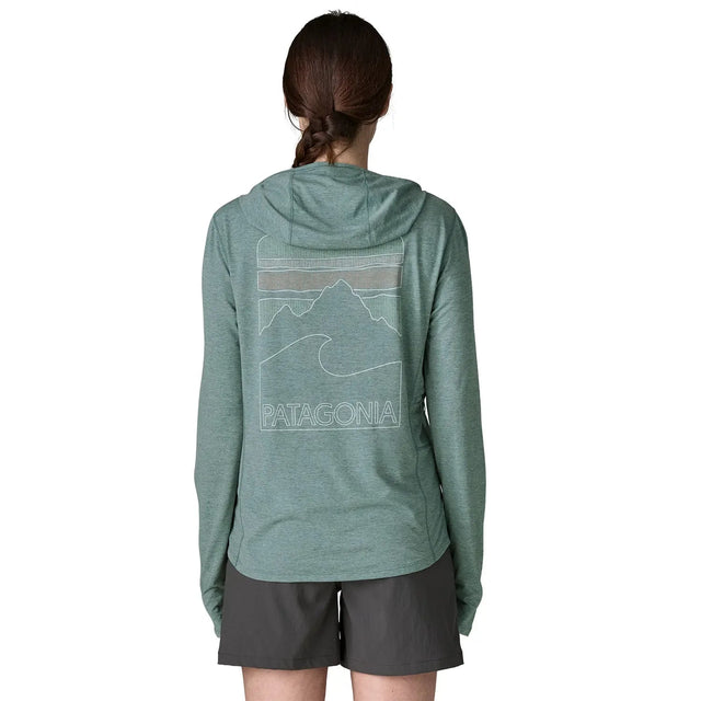 Bluza Femei Patagonia W Capilene Cool Sun Hoody Peak Visions   Bluza Femei Patagonia W Capilene Cool Sun Hoody Peak Visions