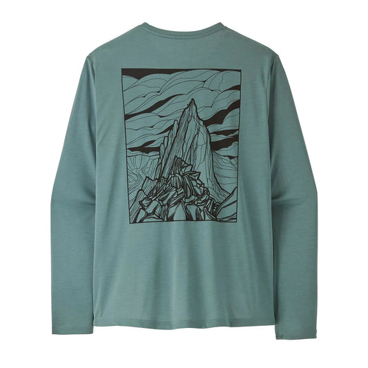 Bluza Barbati Patagonia M Capilene Cool Daily Cloud Crag   Bluza Barbati Patagonia M Capilene Cool Daily Cloud Crag