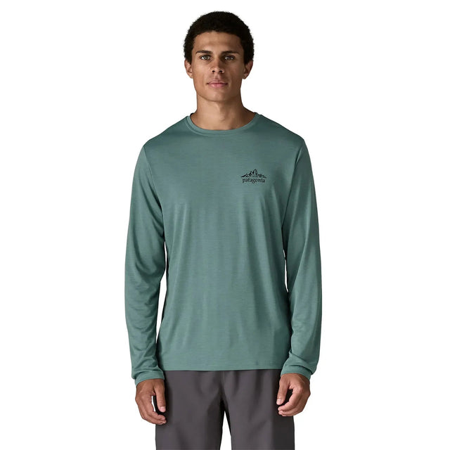 Bluza Barbati Patagonia M Capilene Cool Daily Cloud Crag   Bluza Barbati Patagonia M Capilene Cool Daily Cloud Crag