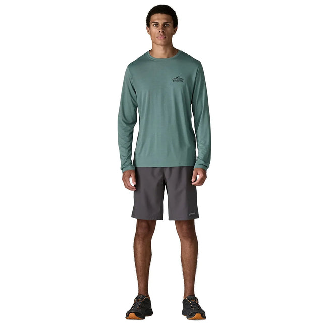Bluza Barbati Patagonia M Capilene Cool Daily Cloud Crag   Bluza Barbati Patagonia M Capilene Cool Daily Cloud Crag