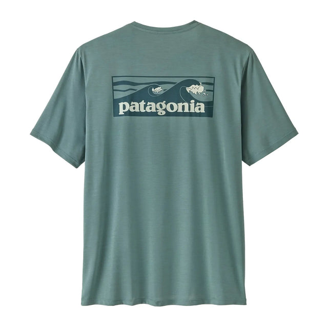 Tricou Barbati Patagonia M Capilene Cool Daily Boardshort Logo   Tricou Barbati Patagonia M Capilene Cool Daily Boardshort Logo