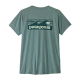 Tricou Femei Patagonia W Capilene Cool Daily Boardshort Logo   Tricou Femei Patagonia W Capilene Cool Daily Boardshort Logo