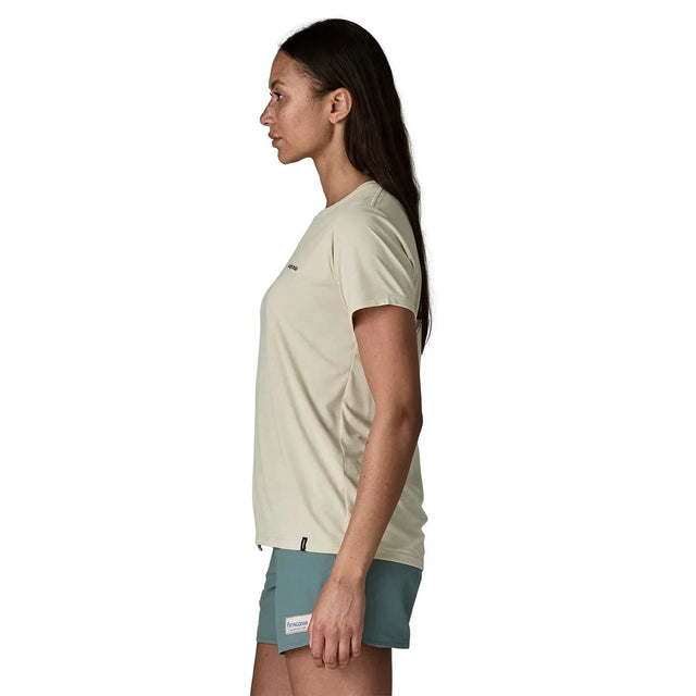Tricou Femei Patagonia W Capilene Cool Daily Boardshort Logo   Tricou Femei Patagonia W Capilene Cool Daily Boardshort Logo