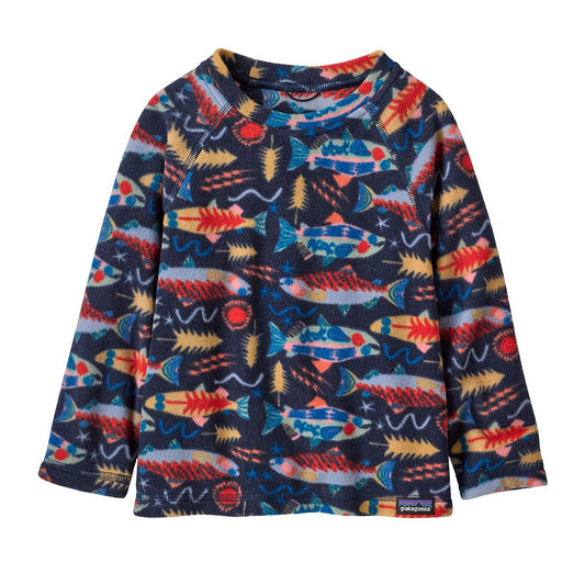 Bluza Copii Patagonia Baby Micro D Crew   Bluza Copii Patagonia Baby Micro D Crew