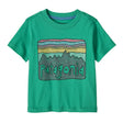 Tricou Copii Patagonia Baby Fitz Roy Skies   Tricou Copii Patagonia Baby Fitz Roy Skies