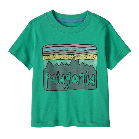 Tricou Copii Patagonia Baby Fitz Roy Skies   Tricou Copii Patagonia Baby Fitz Roy Skies