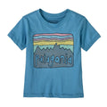 Tricou Copii Patagonia Baby Fitz Roy Skies   Tricou Copii Patagonia Baby Fitz Roy Skies