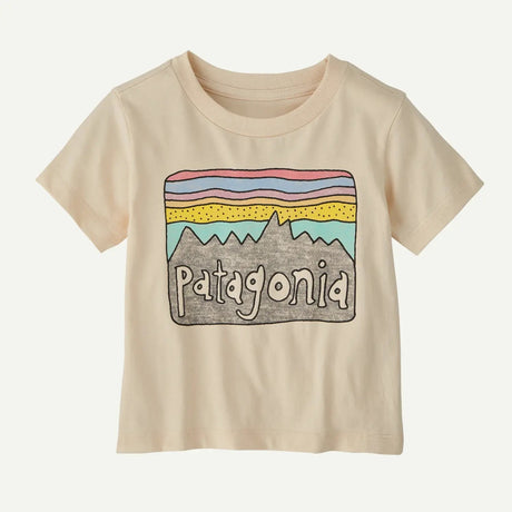 Tricou Copii Patagonia Baby Fitz Roy Skies   Tricou Copii Patagonia Baby Fitz Roy Skies