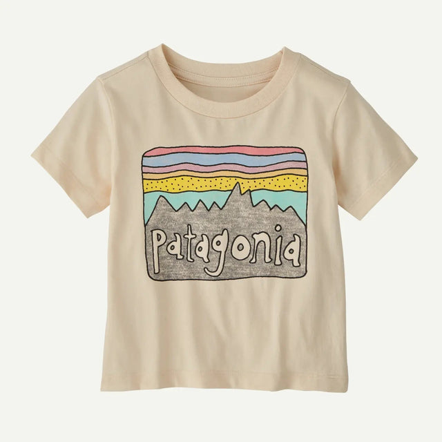 Tricou Copii Patagonia Baby Fitz Roy Skies   Tricou Copii Patagonia Baby Fitz Roy Skies