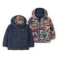 Geaca Copii Patagonia Baby Reversible Down Sweater Hoody   Geaca Copii Patagonia Baby Reversible Down Sweater Hoody