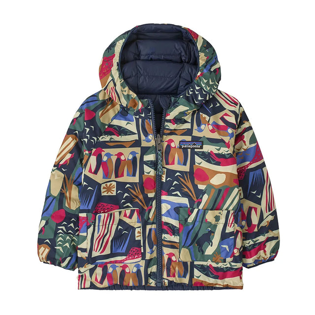 Geaca Copii Patagonia Baby Reversible Down Sweater Hoody   Geaca Copii Patagonia Baby Reversible Down Sweater Hoody
