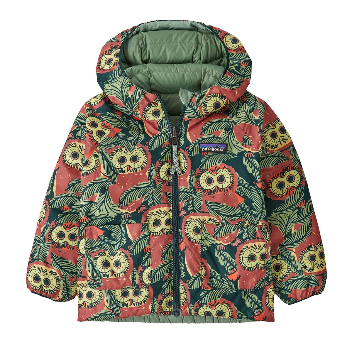Geaca Copii Patagonia Baby Reversible Down Sweater Hoody   Geaca Copii Patagonia Baby Reversible Down Sweater Hoody