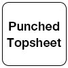 punched topsheet