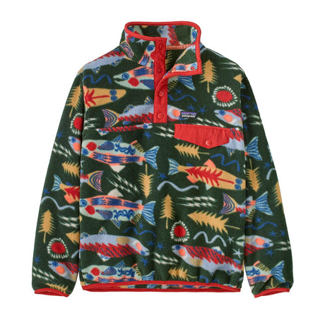 Polar Copii Patagonia K Lightweight Synch Snap-T   Polar Copii Patagonia K Lightweight Synch Snap-T