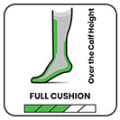  ski overthecalf full cushion