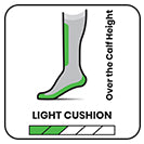  ski overthecalf light cushion
