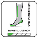  ski overthecalf targeted cushion
