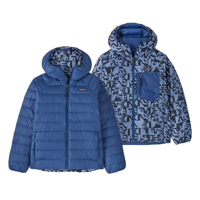 Geaca Copii Patagonia K Reversible Down Sweater Hoody   Geaca Copii Patagonia K Reversible Down Sweater Hoody