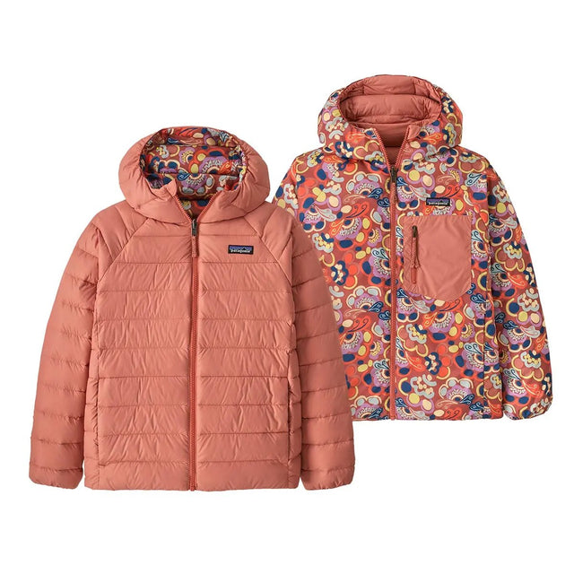 Geaca Copii Patagonia K Reversible Down Sweater Hoody   Geaca Copii Patagonia K Reversible Down Sweater Hoody