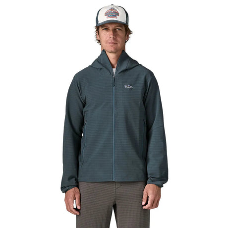 Polar Barbati Patagonia M R1 TechFace Fitz Roy Trout   Polar Barbati Patagonia M R1 TechFace Fitz Roy Trout