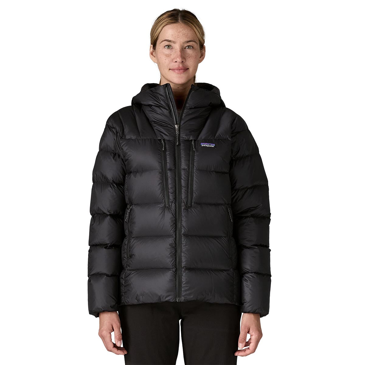 Geaca Femei Patagonia W Fitz Roy Down Hoody   Geaca Femei Patagonia W Fitz Roy Down Hoody