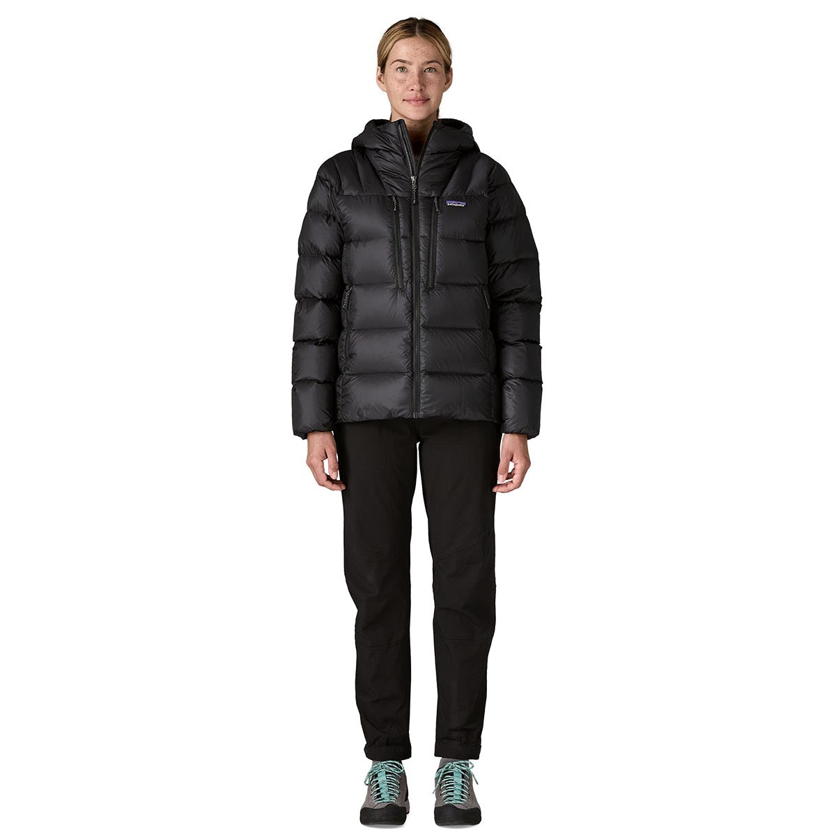 Geaca Femei Patagonia W Fitz Roy Down Hoody   Geaca Femei Patagonia W Fitz Roy Down Hoody