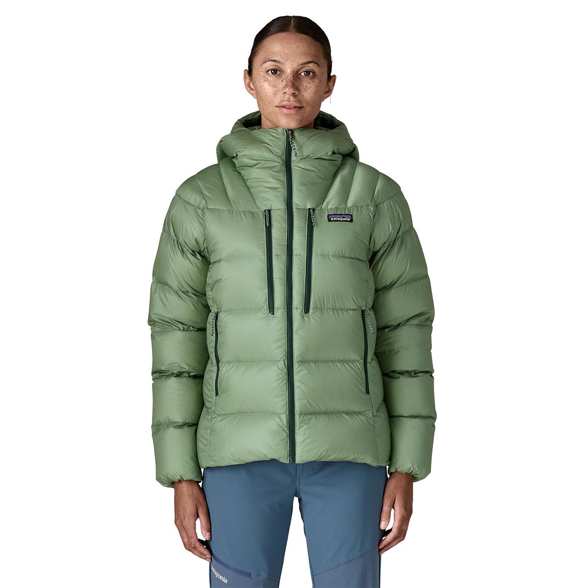 Geaca Femei Patagonia W Fitz Roy Down Hoody   Geaca Femei Patagonia W Fitz Roy Down Hoody