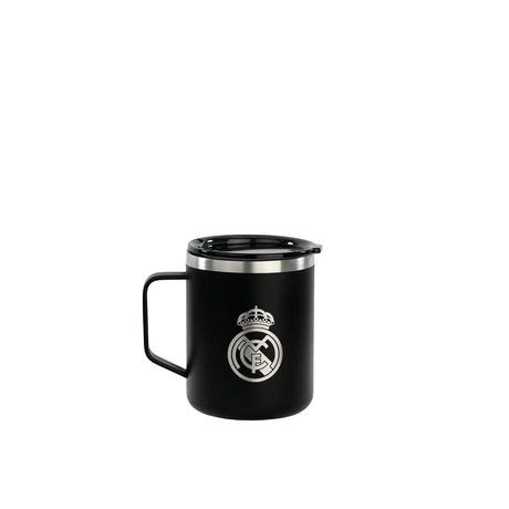 Cana Termos Runbott Mug Real Madrid 400ml   Cana Termos Runbott Mug Real Madrid 400ml