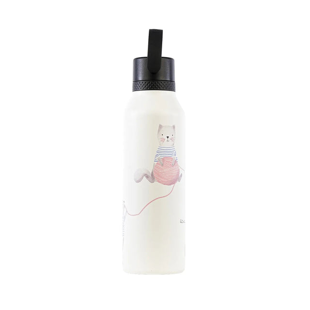 Sticla Termos Runbott Mii La Tortuguita Blanca 600ml   Sticla Termos Runbott Mii La Tortuguita Blanca 600ml