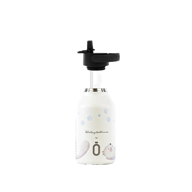 Sticla Termos Runbott Mii La Tortuguita Blanca 350ml   Sticla Termos Runbott Mii La Tortuguita Blanca 350ml