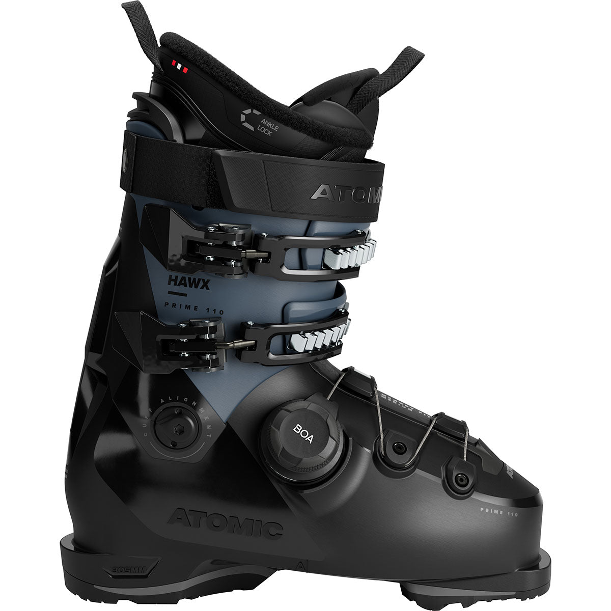 Clapari Unisex Atomic Hawx Prime 100 Gw Black/red - Allmountain.ro