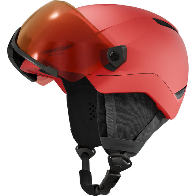 Casca Schi Copii cu Ochelari Atomic Revent Visor Jr   Casca Schi Copii cu Ochelari Atomic Revent Visor Jr