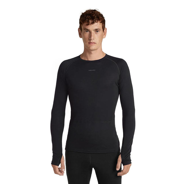 Bluza Corp Barbati Icebreaker M Merino Blend 125 ZoneKnit Crew   Bluza Corp Barbati Icebreaker M Merino Blend 125 ZoneKnit Crew