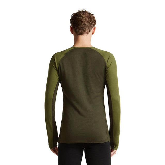 Bluza Termica Barbati Icebreaker M Merino 200 ZoneKnit Crew   Bluza Termica Barbati Icebreaker M Merino 200 ZoneKnit Crew