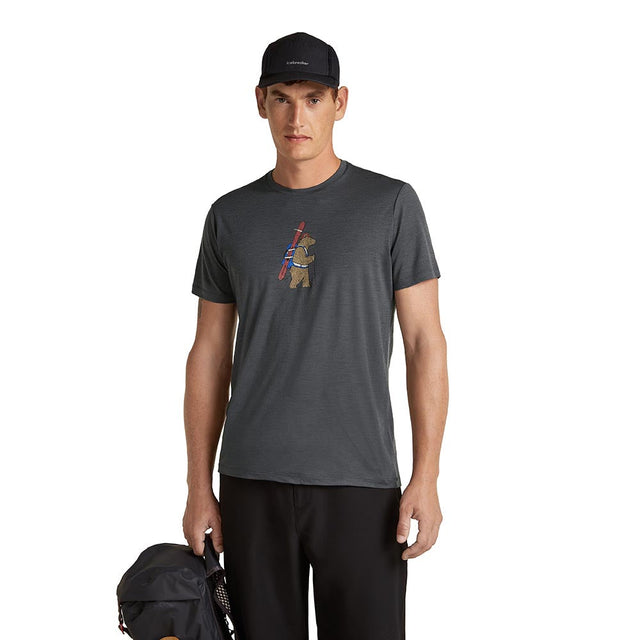 Tricou Barbati Icebreaker M Merino 150 Tech Lite Bear Tour   Tricou Barbati Icebreaker M Merino 150 Tech Lite Bear Tour