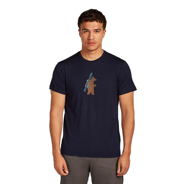 Tricou Barbati Icebreaker M Merino 150 Tech Lite Bear Tour   Tricou Barbati Icebreaker M Merino 150 Tech Lite Bear Tour