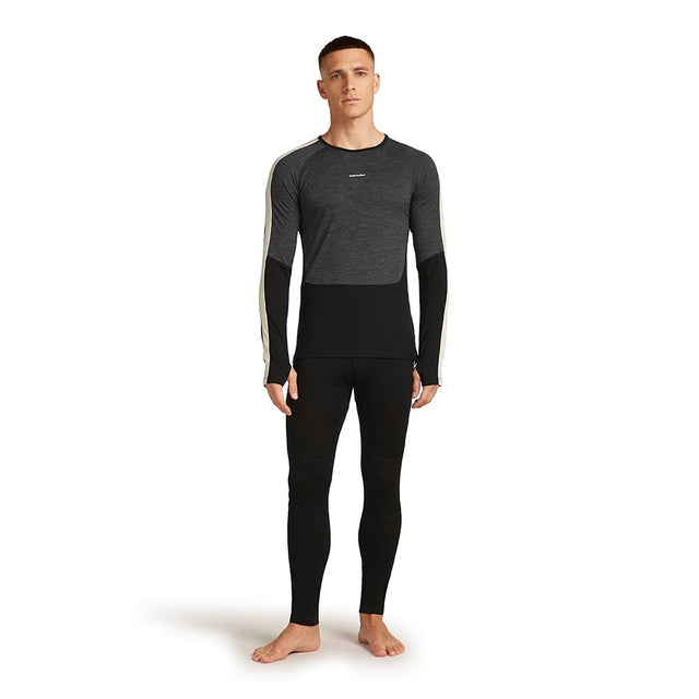 Bluza Termica Barbati Icebreaker M Merino 200 Oasis+ Crew   Bluza Termica Barbati Icebreaker M Merino 200 Oasis+ Crew