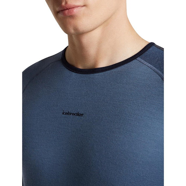 Bluza Termica Barbati Icebreaker M Merino 200 Oasis+ Crew   Bluza Termica Barbati Icebreaker M Merino 200 Oasis+ Crew