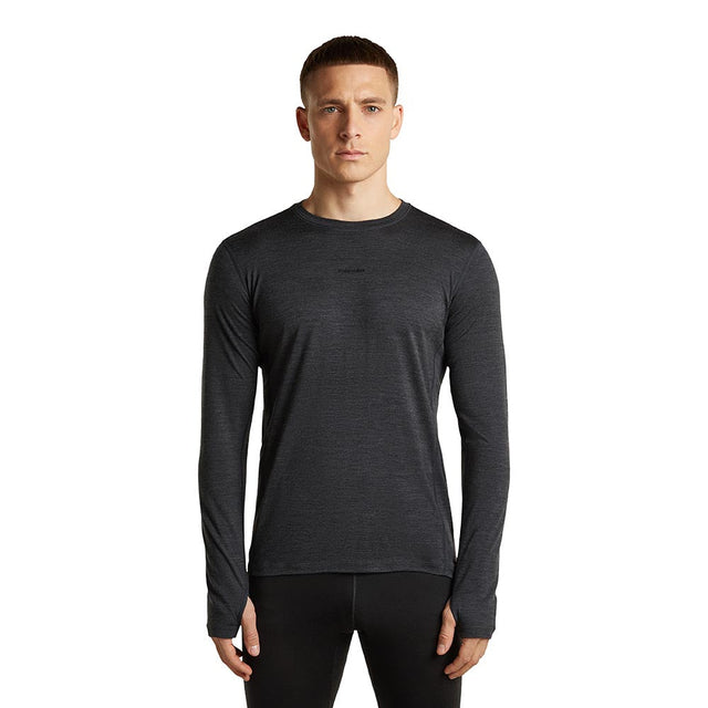 Bluza Termica Barbati Icebreaker M 200 Merino Fine Ace Crew   Bluza Termica Barbati Icebreaker M 200 Merino Fine Ace Crew