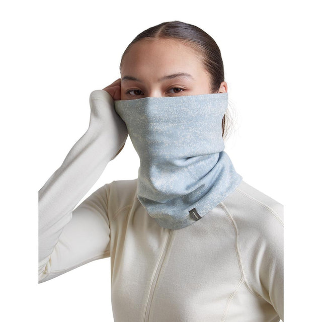 Bandana Unisex Icebreaker Merino 260 Oasis Vertex Reversible Chillwave   Bandana Unisex Icebreaker Merino 260 Oasis Vertex Reversible Chillwave