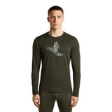 Bluza Termica Barbati Icebreaker M Merino 200 Oasis Skiing Yeti Crew   Bluza Termica Barbati Icebreaker M Merino 200 Oasis Skiing Yeti Crew