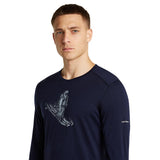 Bluza Termica Barbati Icebreaker M Merino 200 Oasis Skiing Yeti Crew   Bluza Termica Barbati Icebreaker M Merino 200 Oasis Skiing Yeti Crew