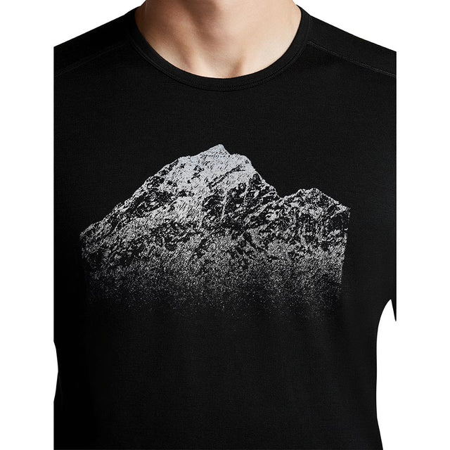 Bluza Termica Barbati Icebreaker M Merino 200 Oasis Rising Light Crew   Bluza Termica Barbati Icebreaker M Merino 200 Oasis Rising Light Crew